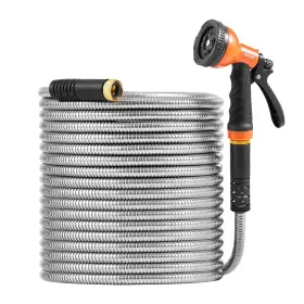 Vevor 197988650706 Metal Garden Hose 100 Ft Rust Proof Stainless Steel Water Heavy Dut