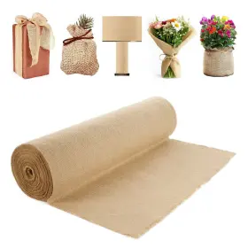 Vevor 197988810797 Burlap Fabric Roll Tree Wrap 36 In X 150 Ft For Crafts And Plants