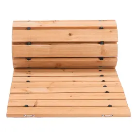 Vevor 197988839590 Wooden Garden Pathway 8 Ft L X 17 In W Non-slip Straight Walkway Roll
