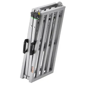 Vevor 197988993865 Work Platform 4 Gear Adjustable Height Folding Alloy Steel Step Ladder