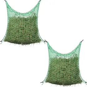 Vidaxl 718475974901 Durable Green 0.9 X 1.5m Polypropylene Net Set Of 2 Ideal For Horses