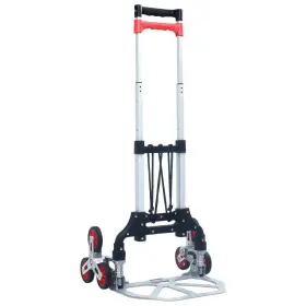 154.3 Vidaxl 719883986937 Foldable Stair Transport Trolley Lb Aluminum Silver
