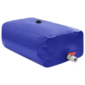 Vidaxl 721012452909 Water Tank Blue Pvc Large Rollable Rectangular
