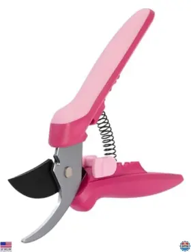 1074380 Visit The Fiskars Store Floral Pruning Shears - Rose Petal Pink Scissors Perfect Gardening Gift