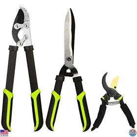 B09l4sl2k9 Visit The Yrtsh Store 3-piece Lopper And Pruner Set Sharp Hedge Shears For Garden Yard Trimming