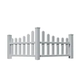 Va20234 Vita 20% Off Free Shipping 49 Inch L X W 44 H Country Corner Vinyl Picket White Va