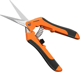 311003-4-eu Vivosun 6.5 Inch Gardening Scissors Hand Pruner Pruning Shear With Straight Stai