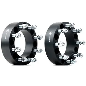 Cg805-502 Vlauto Black Forged 8x180 To 8x6.5 Wheel Adapters 2 Inch With 14x1.5 Inch-pack Of