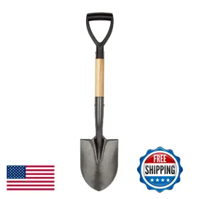 B08gfc5jn7 Vnimti 28 Inch Round Digging Shovel With D-handle Carbon Steel Garden Tool