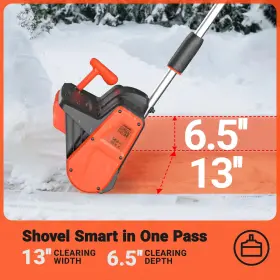 Voltask 850052496364 Cordless Snow Shovel 24v 13-inch 4-ah Blower Batt #2