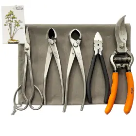 Vouiu 721996991287 5piece Bonsai Tool Setbonsai Scissorsconcave Cutterknob Cutterwire Cutter