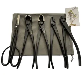 Vouiu 761989574639 5-piece Bonsai Tool Set Knob Cutter Concave Wire Jin Pliers Bon