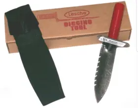 Wwmfg-48-ls W.w. Manufacturing Co. New Lesche Digging Tool And Sod Cutter Left Side Serrated Blade With Sheath