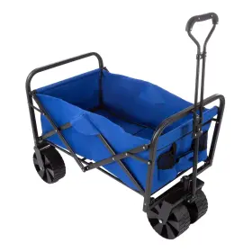75-cmp1097 Wakeman 193420794519 Outdoors Folding Wagon Collapsible All-terrain Utility Pull Cart