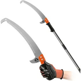 Walensee 652726798541 Walense Pruning Saw Manual Pole With 17 Inch Steel Blade