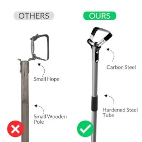 Walensee 734257031677 Action Hoe For Weeding Stirrup Tools Garden Hula-ho With Adj #3