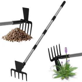 Ph-006 Walensee Hoe Garden Tool 63 Inch With Adjustable Long Handle For Weeding