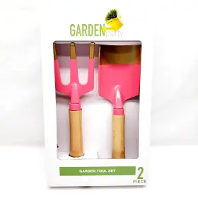 Walgreens 049022008700 Garden Party 2 Piece Tool Set - Pink Tools