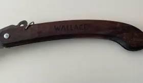 Wallace 933528731047 Vintage Wooden 24 Inch Pruning Saw For Tree Trimming Blade Trimmer #3