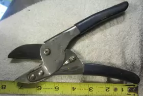 P-15t Wallace P15t 1 Anvil Garden Pruning Shears Cutter Pruner Trimmer Usa Vtg Tool