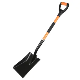 B0fcm9nv2r Wangyanhao Flat Shovel Heavy Duty Transfer With 41-inch Long Durable Handle And Blad