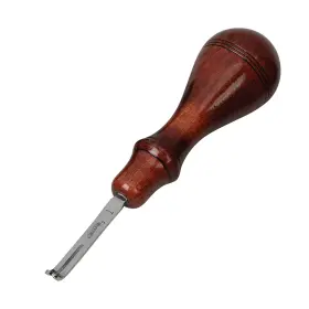 00080-1 Weaver Leather Supply Edger Edge Beveler With Angled 3/64 Inch Natural