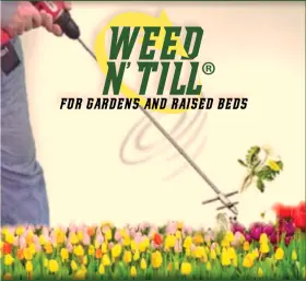 Wt-130 Weed N Till Ftn Drill-powered Weeding And Tilling Tool For Gardens Beds