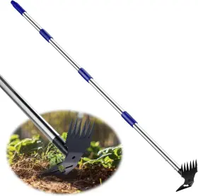 Weedpullerblue 313020685608 Weed Puller Tool With Long Handle 60ftft Remover Weeding Heavy Duty 2