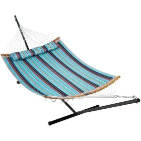 Tdg10457 Wellfor 12.3 Ft. Metal Hammock Stand With Carrying Bag In Black #3