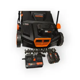 20716 Wen 20v Max Cordless 15-in 2-in-1 Brushless Electric Dethatcher/scarifier #2
