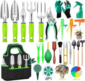 Wepsen 430745733781 84 Pcs Garden Tools Set 10pcs Succulent Included 6pcs Large Heavy D