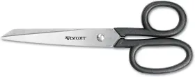 B0017df7ck Westcott All Purpose Stainless Steel Scissors 7 Inch Black