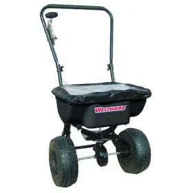 10f635 Westward 30 Lbs Cap Broadcast Spreader For Salt Fertilizer And Grass