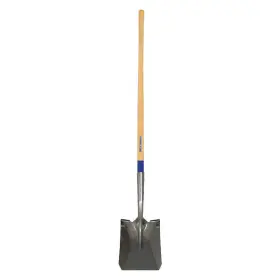 1wg32 Westward Square Point Shovel 48 Inch Handle 14 Ga