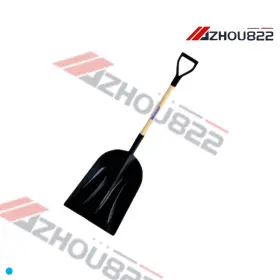 45gv20 Westward #12 Scoop Shovel Plastic Blade 30 In L Black Wood Handle #2