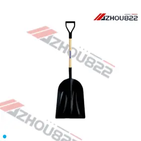 45gv20 Westward #12 Scoop Shovel Plastic Blade 30 In L Black Wood Handle