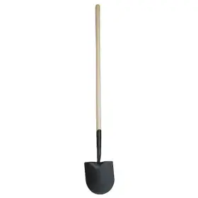 4lvt3 Westward 14 Ga Round Point Shovel Steel Blade 48 In L Natural Wood