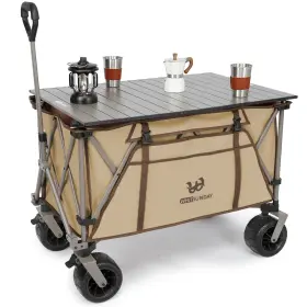 Wg2-074l Whitsunday Tb Collapsible Heavy Duty Wagon With All Terrian Wheel 440lbs Foldable Utility