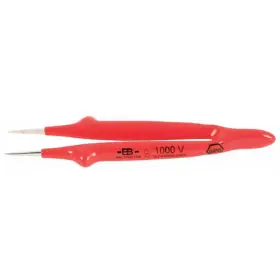 75205 Wiha Insulated Tweezers Straight Fine 5 In