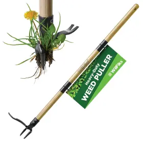 Wilfiks 850029522126 Weed Puller Tool Stand Up Heavy Duty Remover Foot Platform Design