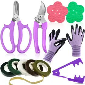 Willbond Juq-willbond-3614 Gardening Gift Set For Women Floral Arrangement Kit With Tools And Accessories