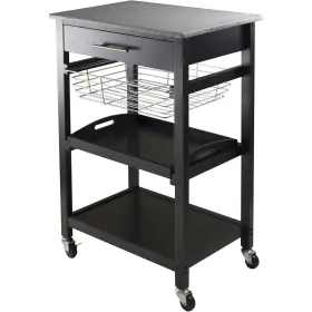 20322 Winsome Wood Julia Utility Cart Black