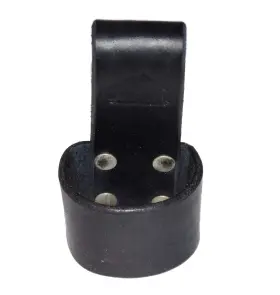 Wisemen Trading 788490112525 Axe Belt Loops Or Holster Veg Tan Top Grade Leather Black