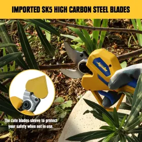 Mfcs001 Witlight Electric Pruning Shears Compatible With Dewalt 20v Battery Tool Only Yellow #3