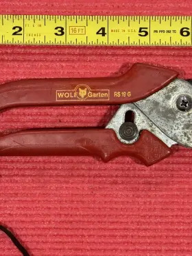 Rs-19g Wolf-garten Gardening Premium Anvil Secateur Pruners Made In Germany Rare #3