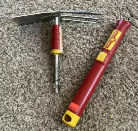 Zm03 Wolf-garten Multi-star Ln-m/zm03 Mini Duo Hoe With Zm 03 Handle Made Germany #2