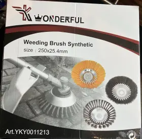 Art.yky0011213 Wonderful Yky0011213 Weeding Brush -synthetic -size 250 X 25.4mm- New In Box