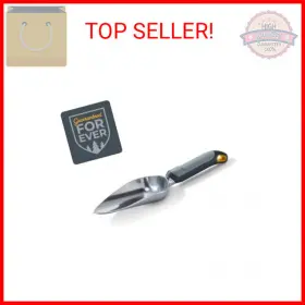 Woodland Tools 810081110464 Co. Heavy Duty Garden Trowel Extra Wide Anodized Aluminum Hand