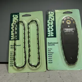 40269 Woodzig 036577004622 New Replacement Cassette And Chain Models 40266 40267 40268
