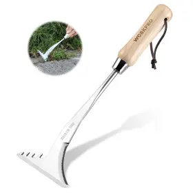 155012 Workpro 13.5 Inch Crack Weeder Stainless Steel Crevice Weed Tool Puller Spatula